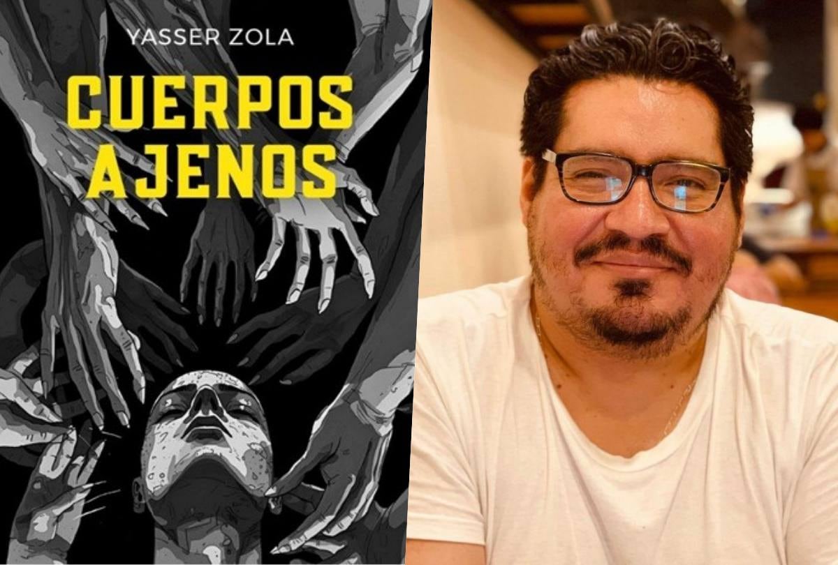 Yasser Zola, autor de "Cuerpos ajenos". (Fotos: Difusión)