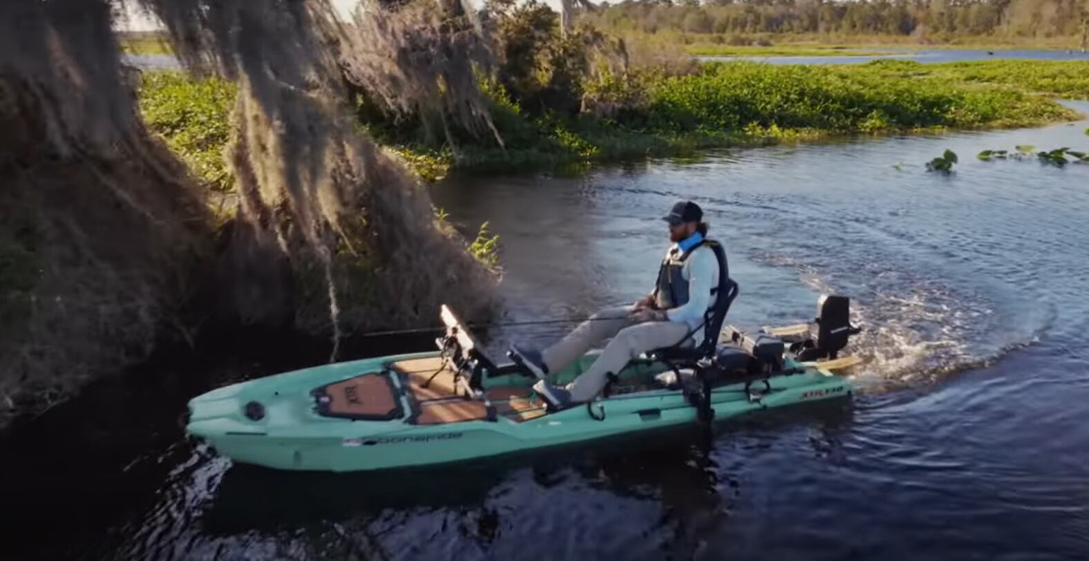 Emabracación puede ser controlado con pedales, como si se tratara de un auto. (Imagen: YouTube)
