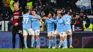 Lazio aplastó 4-0 al Milan por la Serie A | RESUMEN Y GOLES