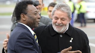 Lula: Pelé juega ahora con Coutinho, Didi, Garrincha, Sócrates y Maradona