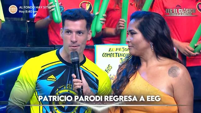 “Esto es Guerra”: Patricio Parodi regresa al programa y Katia Palma le da bienvenida