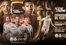 Universitario de Deportes pone en venta entradas para la ‘Noche Crema 2026′