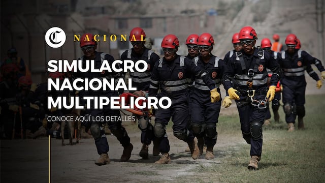 Tercer Simulacro Nacional Multipeligro: ¿cuándo y a qué hora se realizará?