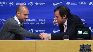 Sandro Rosell, expresidente de Barcelona, se refirió a la salida de Pep Guardiola del cuadro blaugrana