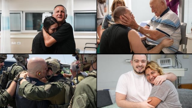 Casa Blanca celebra la liberación por parte de Israel de cuatro rehenes en Franja de Gaza