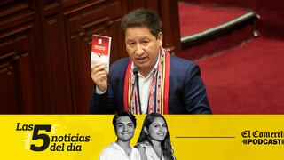 Presentan denuncia constitucional contra los congresistas Guido Bellido y Roberto Sánchez, Casi 90 delitos serían excluidos de detención preliminar, y 3 noticias más en el Podcast de El Comercio