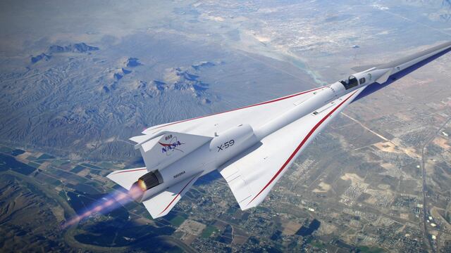 Proyecto X-59, el nuevo avión supersónico de la NASA que comenzará pruebas en el 2023