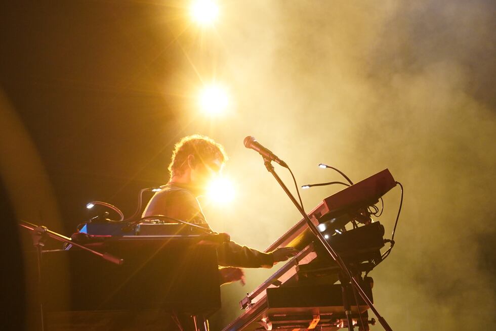 En el show de Foster the People no faltaron hits como "Pumped Up Kicks". (Foto: Cortesía de Narda K. Lozano)