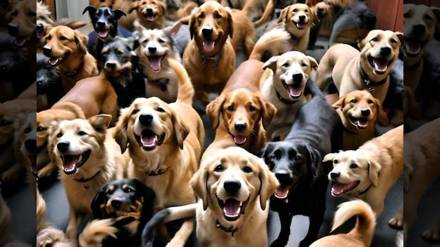 Uno de estos perros no tiene cola: ¿podrás decirme cuál es en 10 segundos?