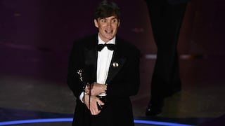 Cillian Murphy se lleva el premio a mejor actor en los Oscars 2024