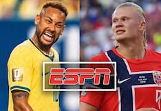 ESPN EN VIVO — dónde ver partido Brasil vs. Noruega por TV y Online