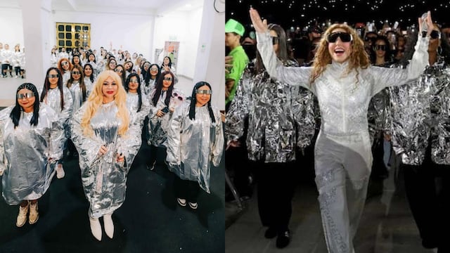 Así fue la “caminata” de Susy Diaz junto a Shakira en el concierto del Estadio Nacional