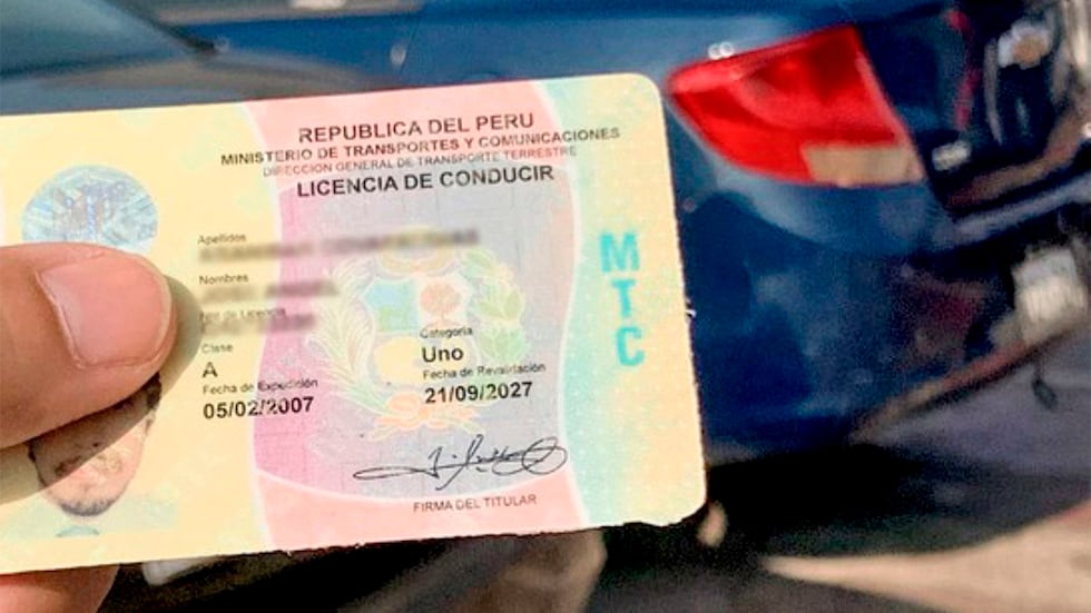 ¿Retuvieron tu licencia de conducir? Sigue estos pasos para recuperarla | Foto: Andina