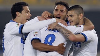 Inter de Milán derrotó 2-0 al Hellas Verona por la Serie A