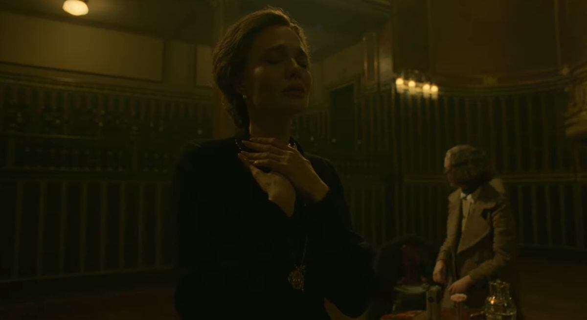 La pérdida de su voz fue una de las cosas que dejó de devastada a Callas en "Maria" (Foto: Fremantle)