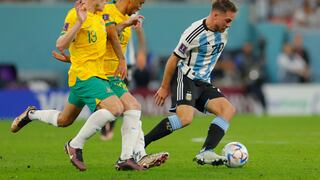 Resultado, Argentina 2-1 Australia: mira el resumen del partido y los goles 