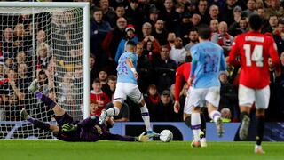 Manchester City vs. Manchester United EN VIVO vía ESPN 2: Mahrez y el golazo del 2-0 tras llevarse a De Gea [VIDEO]