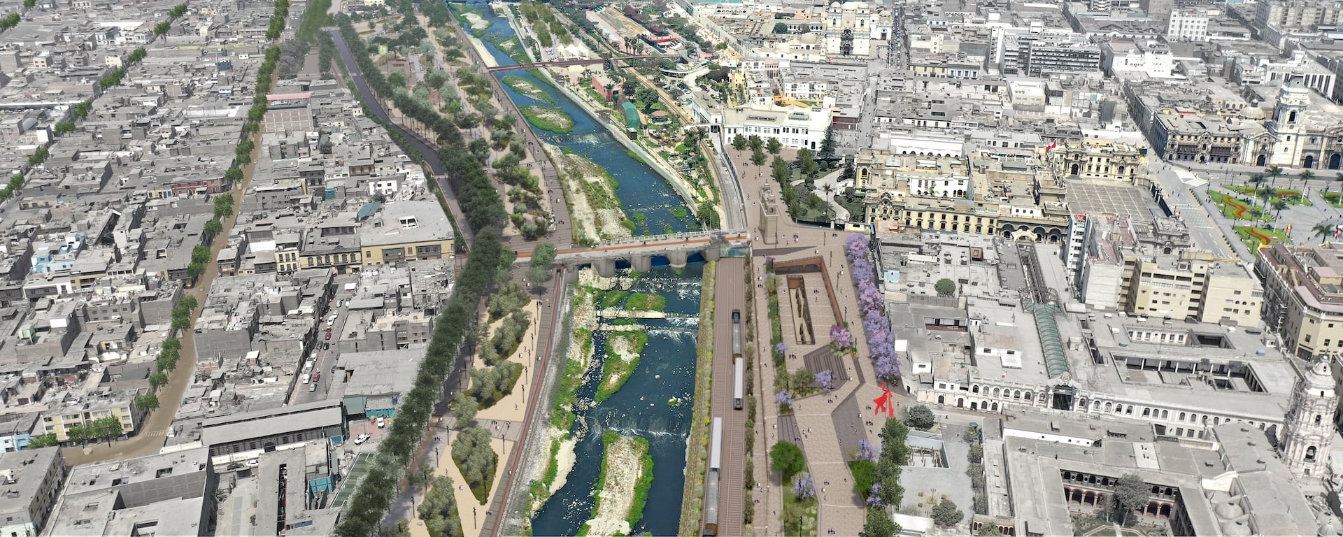 Bienal de arquitectura de Lima: ¿cómo darle una nueva imagen al Río Rímac a ejemplo de Madrid?