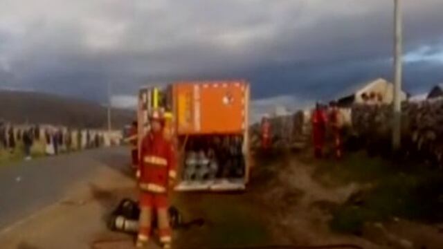 Tráiler que cargaba balones de gas chocó y una personafalleció