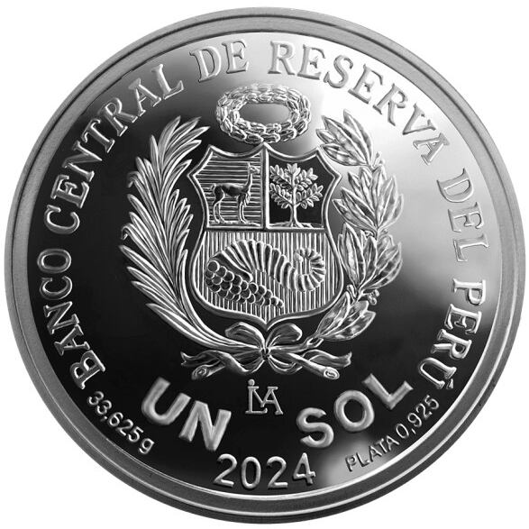 En el reverso se lee la denominación de la moneda y la aleación (Foto: BCR)