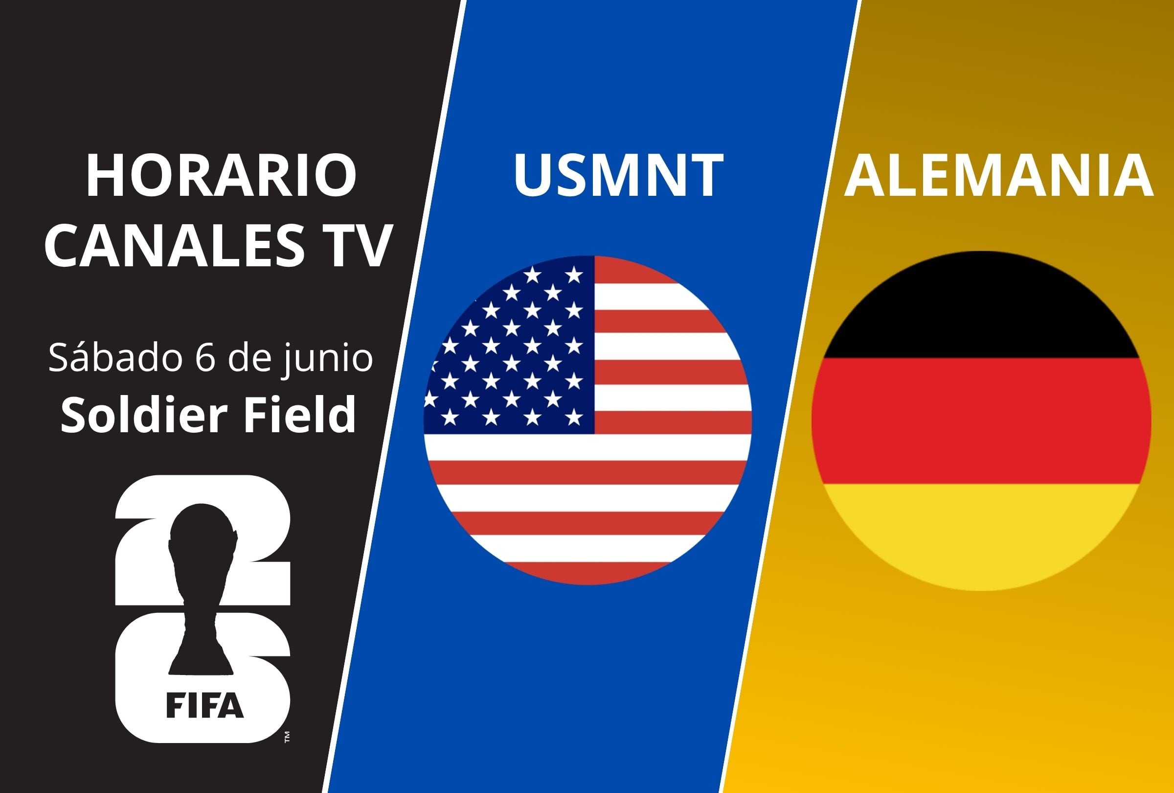 ¿Dónde ver partido Estados Unidos (USMNT) - Alemania EN VIVO GRATIS por amistoso al Mundial 2026? Horarios y canales TV