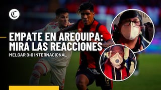Melgar 0 - 0 Internacional: las reacciones que dejó el partido por Copa Sudamericana