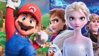 “Super Mario Bros. La Película” se convierte en el mejor estreno de una película animada tras superar a “Frozen 2”