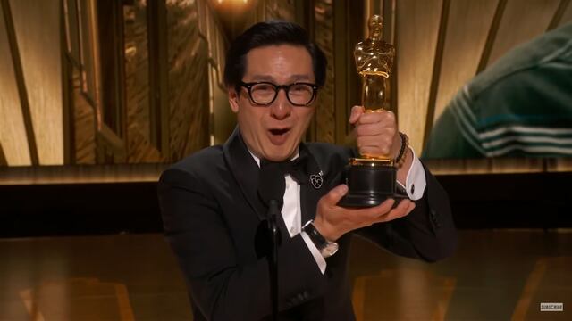 Ke Huy Quan ganó el Oscar 2023: revive su emotivo discurso en YouTube | VIDEO