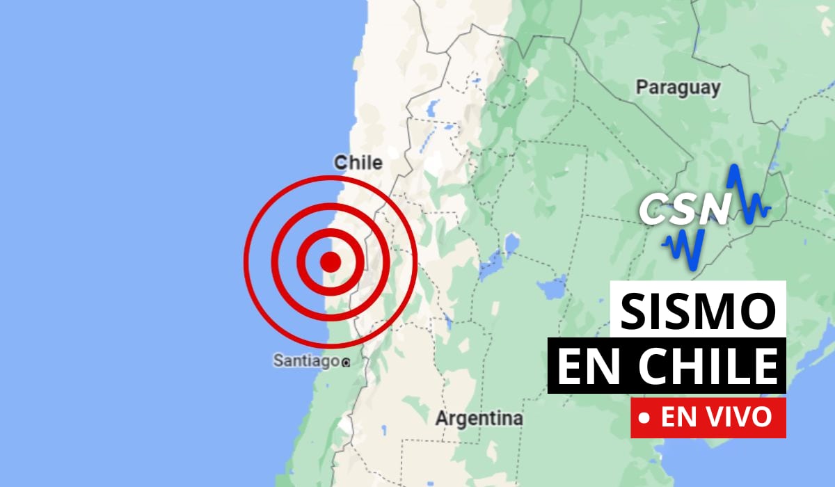 Temblor en Chile hoy: consulta los últimos sismos según el CSN