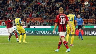 Muntari marcó golazo en el triunfo 2-0 de AC Milan ante Chievo