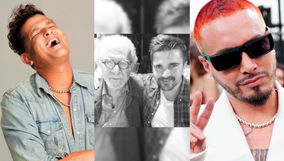 Carlos Vives, J Balvin y Juanes publicaron emotivos mensajes por el fallecimiento de Fernando Botero | Foto: Redes sociales de los artistas (Instagram)