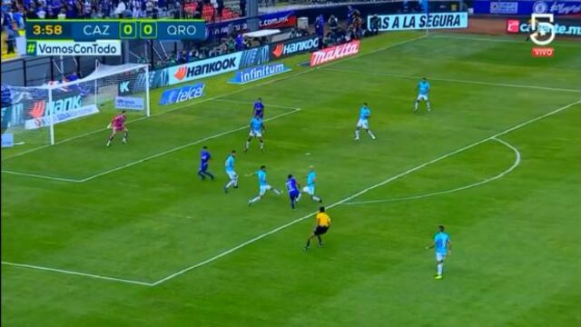 Cruz Azul vs. Querétaro: Elías Hernán Hernández y el 1-0 que acerca a los cementeros a la semifinal | VIDEO