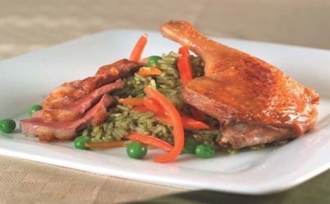 El mejor arroz con pato del mundo