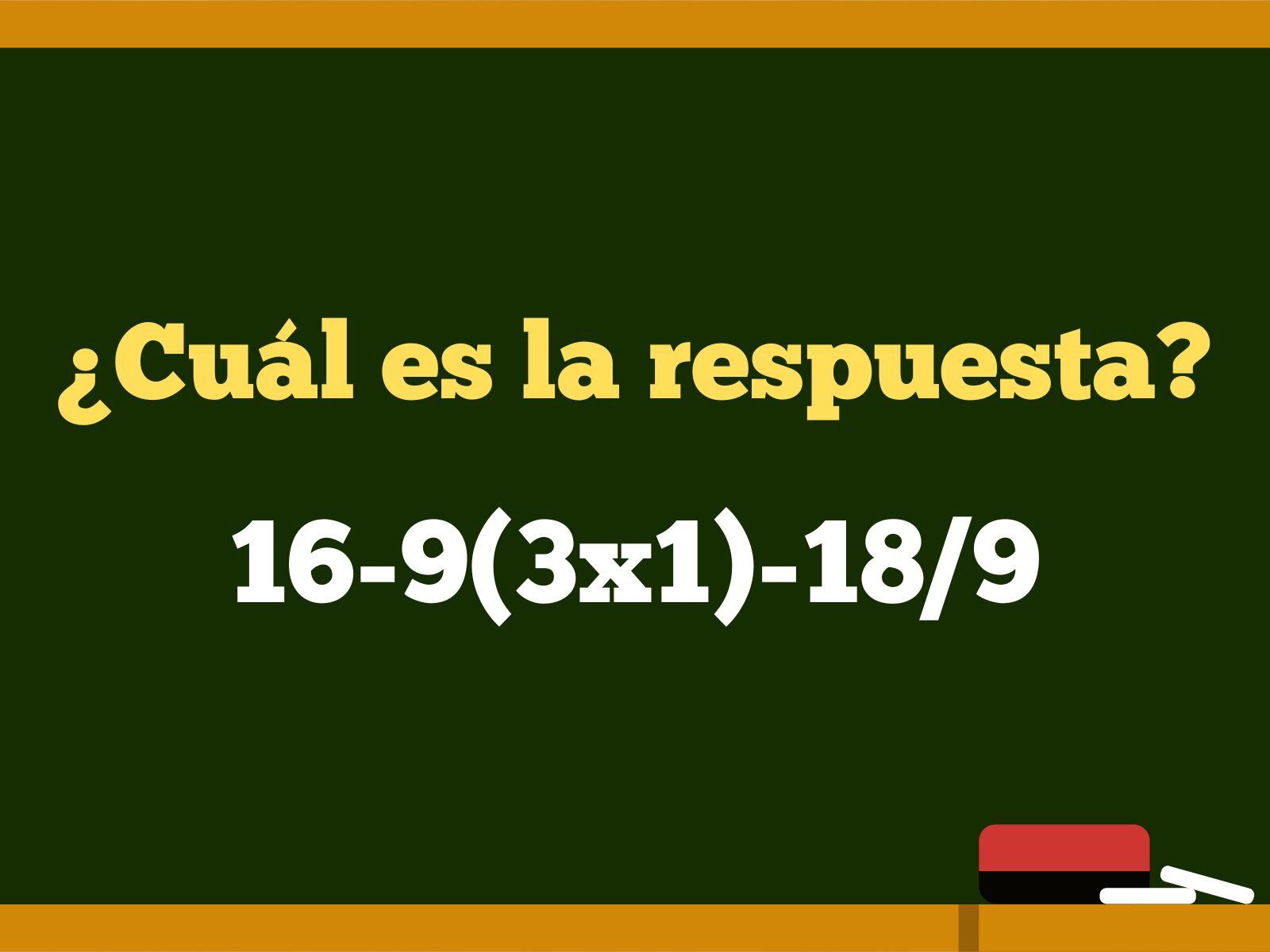 Reto matemático: Tendrás que pensar con rapidez para superar este ejercicio numérico. (Creación: Mag)