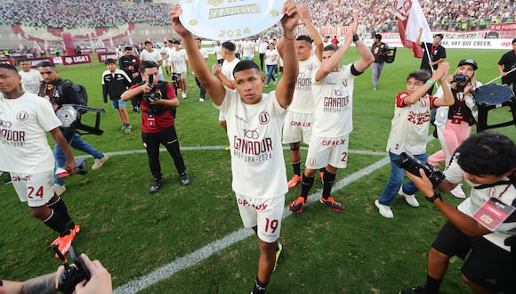 Edison Flores fue una de las figuras del Universitario campeón del Apertura. (Foto: Joel Alonzo - GEC)