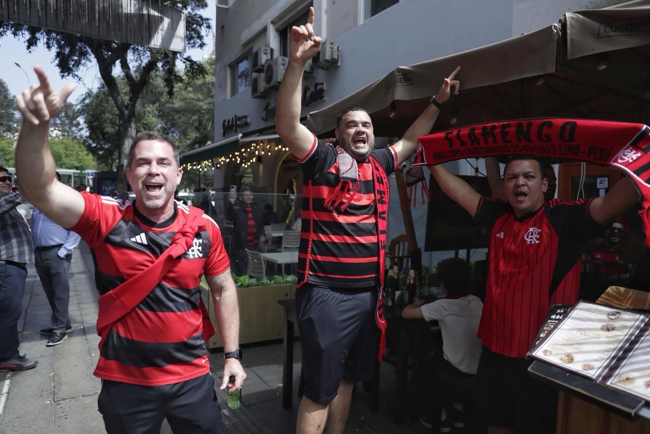 Se estima que llegaron más de 50 mil hinchas brasileños al país en estos días.