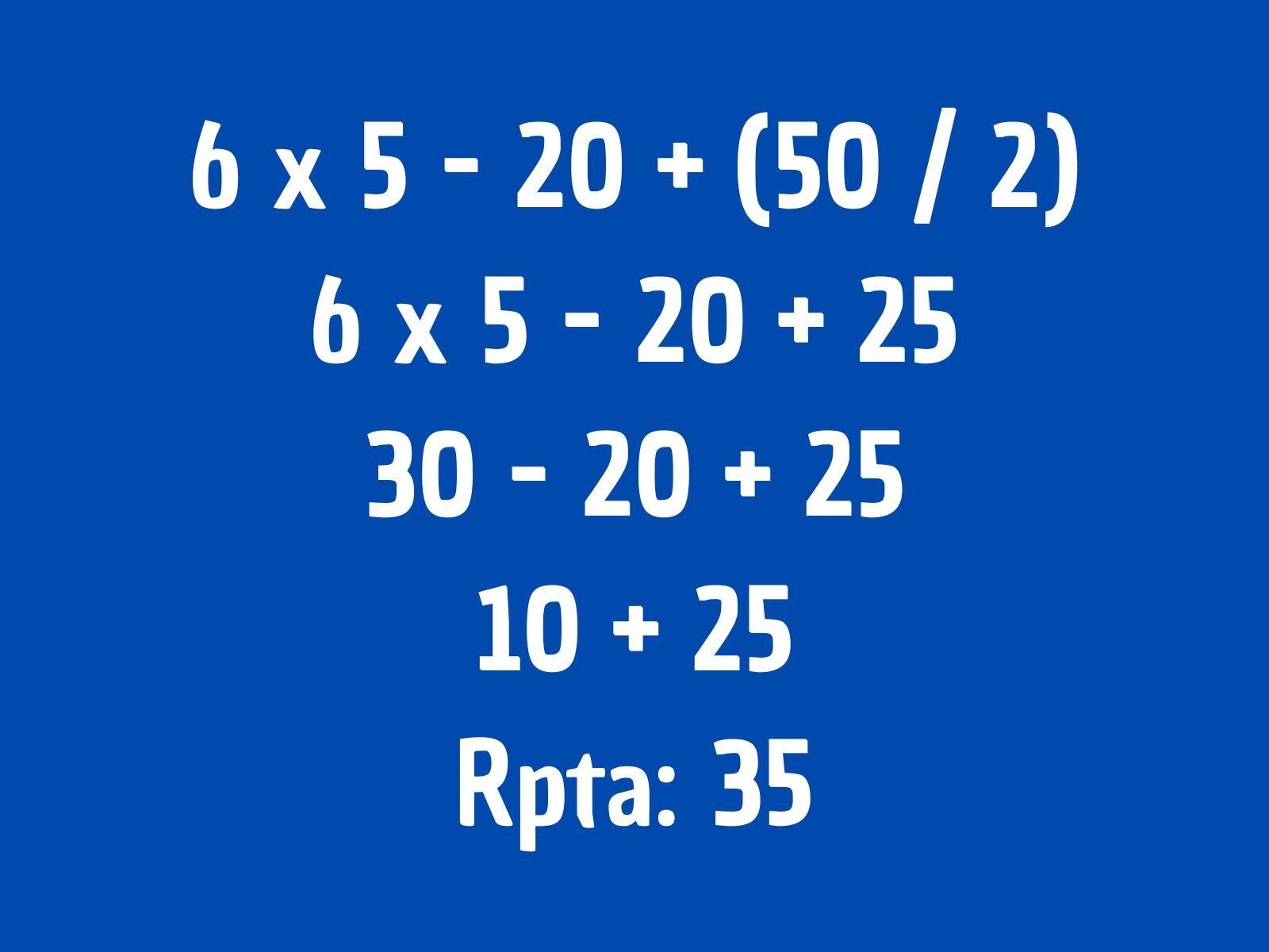 Reto matemático: Si quieres seguir potenciando tus conocimientos, sigue realizando estos ejercicios. (Creación: Mag)