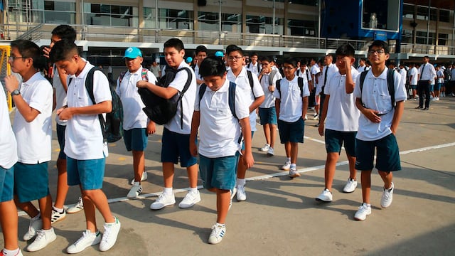 Esta es la fecha de inicio del año escolar 2025 en los colegios del Perú, según Minedu | Foto: Andina