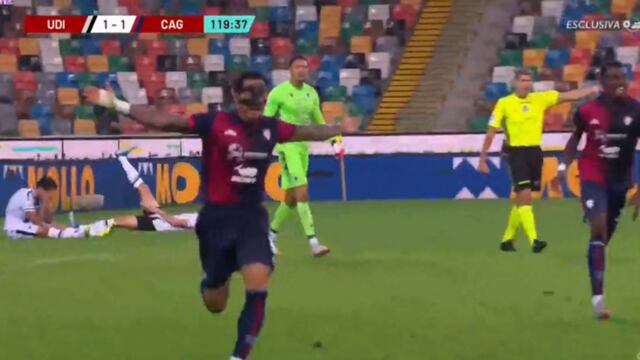 Reapareció con gol: Lapadula anotó al minuto 120 y le dio la clasificación a Cagliari | VIDEO