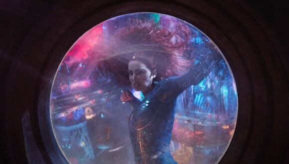 Así fue la aparición de Amber Heard en el tráiler de "Aquaman 2". (Foto: Warner)