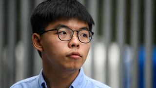 Hong Kong: disidente Joshua Wong es condenado a 10 meses de cárcel por protesta por masacre de Tiananmen