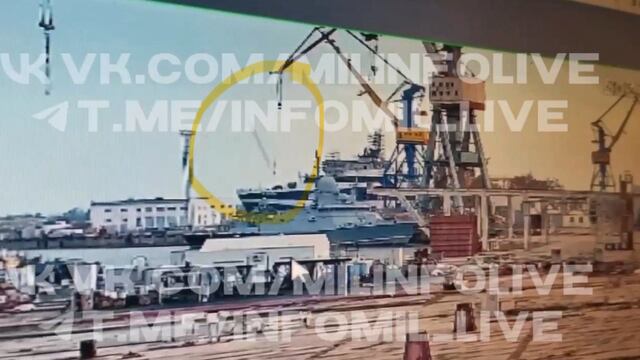 Ucrania anuncia que destruyó el buque portamisiles ruso Askold en un bombardeo en Crimea | VIDEO