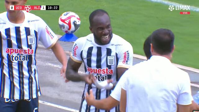 Cecilio Waterman continúa con su buena racha goleadora y puso en ventaja a Alianza Lima en Tarapoto frente a Unión Comercio.