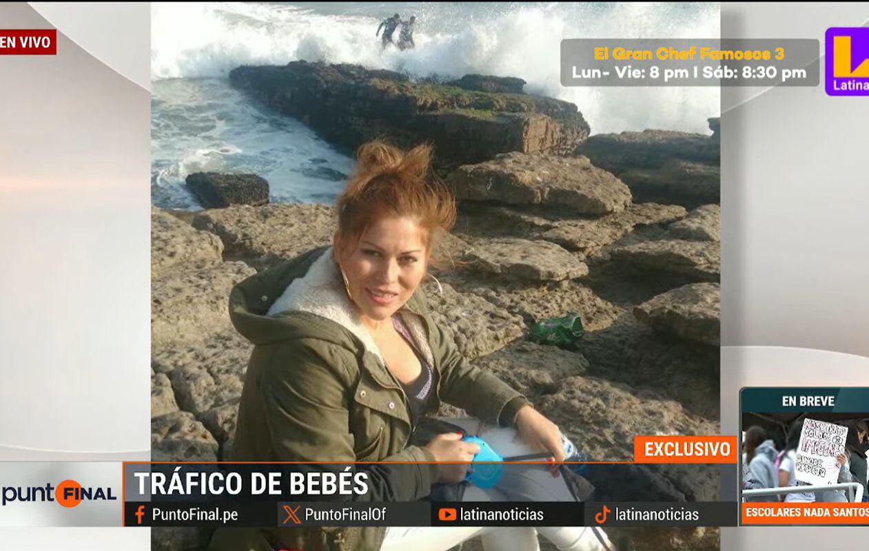 Fanny Hurtado, mujer que se hizo pasar como la madre de un bebe cuyo origen se desconoce, registra varias salidas del país, especialmente a países europeos. (Foto: Punto Final)