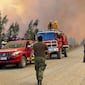 Incendios forestales durante el verano 2023. Foto: Carabineros de Chile