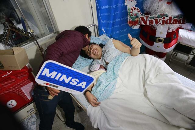 Gia Cabanillas es la segunda bebé nacida en Navidad. Fotos: Allen Gino Quintana / @photo.gec