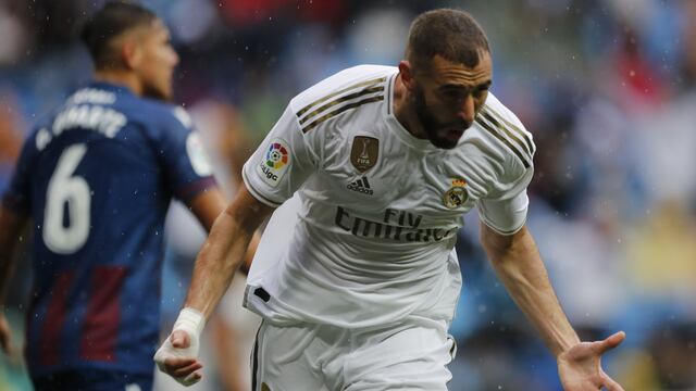 Real Madrid vs. Levante: Benzema y el golazo de cabeza para el 1-0 tras centro de Carvajal | VIDEO