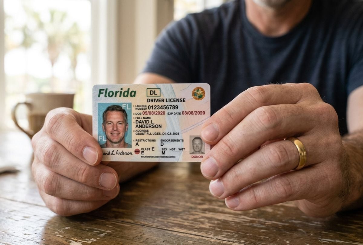 Nueva licencia de conducir de Florida llega con medidas de seguridad reforzadas: las características que dificultan su falsificación