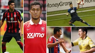 Más de 30 futbolistas peruanos ya se muestran en el exterior