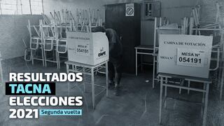 Resultados Tacna Elecciones 2021: Pedro Castillo encabeza la votación en la región, según el conteo de la ONPE al 100% 